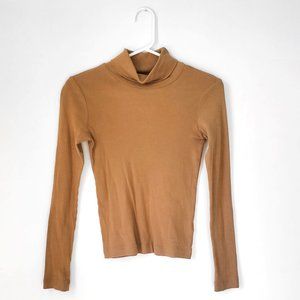 KOTN camel turtleneck long sleeve